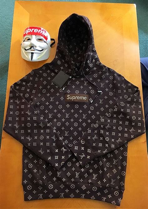 cappello louis vuitton supreme bambino|supreme x louis vuitton hoodie.